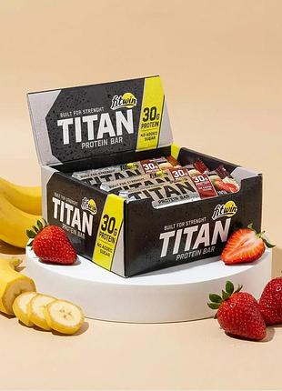 Titan bar - 9x85g strawberry banana