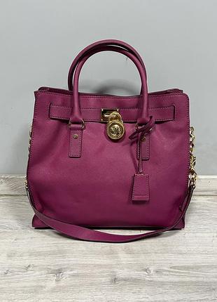 Шкіряна сумка michael kors