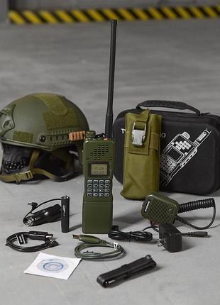 Радіостанція портативна тактична двох діапазонна. a833 рація baofeng ar-152 ✅