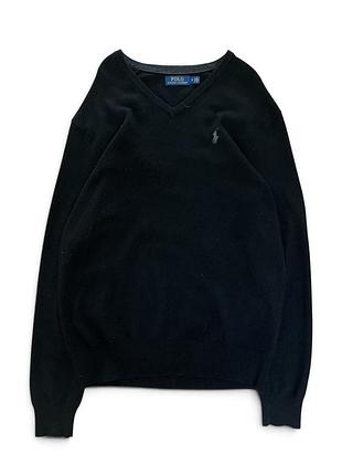 Polo ralph lauren чорний джемпер