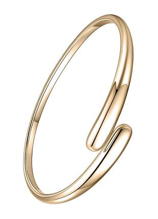 Браслет золотистый жесткий burker roxy bracelet gold