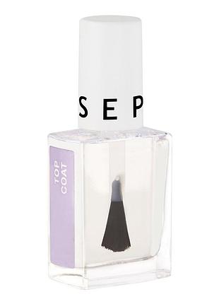 Прозорий топ для нігтів sephora collection top coat shine and wear