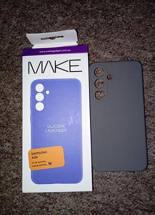 Чохол для смартфона make silicone для samsung galaxy a36