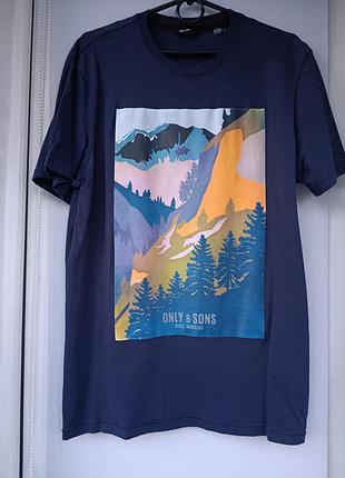 Футболка чоловіча only & sons(оригінал).