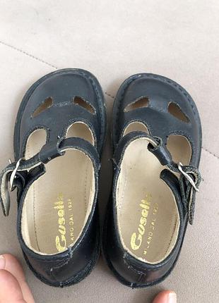 Туфлі шкіра 22 р 3