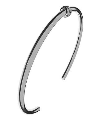 Браслет жорсткий сріблястий burker roxy bracelet silver