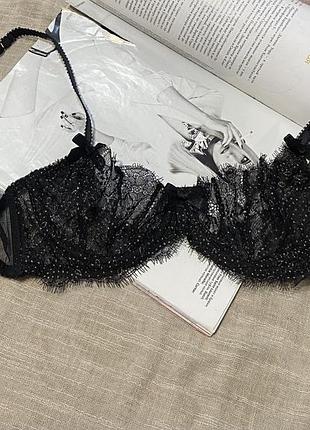 Agent provocateur новий шикарний мереживний бюст з кісточками з декорацією люкс бренду (англія₴