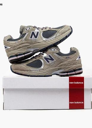 Стильные кроссовки new balance 2002r gray dark