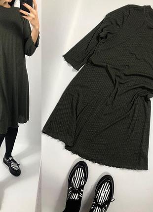 Легке трикотажне плаття міді george 36-38