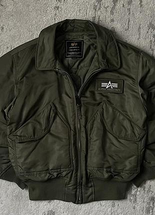 Бомбер alpha industries cwu45