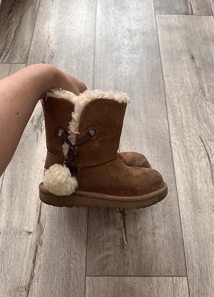Ugg uggs угги угі коричневые зимние 31 високие для девочки