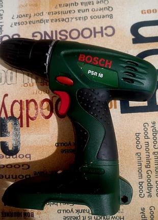 Шуруповерт bosch psr 18