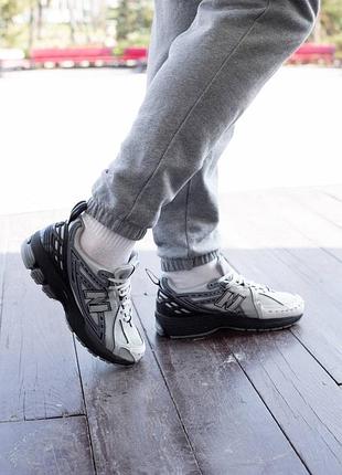 Кросівки чоловічі new balance 1906r brighton grey сіро-чорні🩶