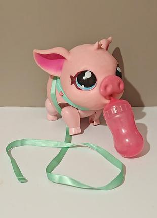 Інтерактивна іграшка свинка little live pets my pet pig