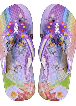 Дитячі в\'єтнамки "butterfly" бузкові