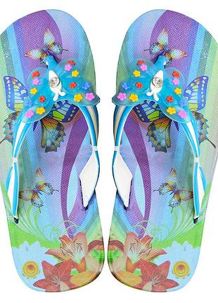 Дитячі в\'єтнамки "butterfly" бірюзові