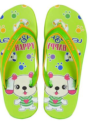 Дитячі в\'єтнамки "bunny" салатові