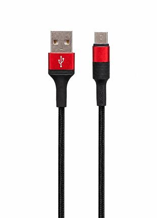 Кабель borofone bx21 micro usb 1 м, 2.4a 3