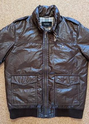 Мужской пуховик burberry black label