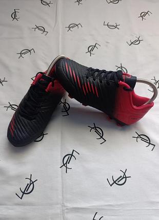 Бутси leoci black/red