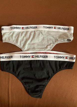 Спортивні стрінги 3 шт tommy hilfiger