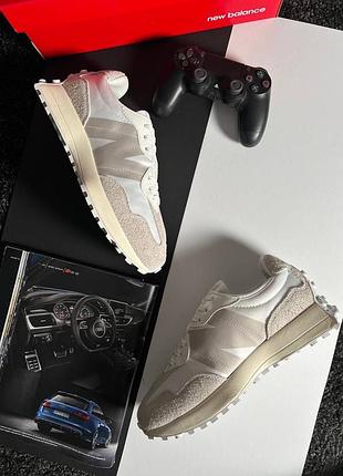 Чоловічі кросівки new balance 327 light grey white