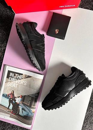 Жіночі кросівки new balance 327 all black