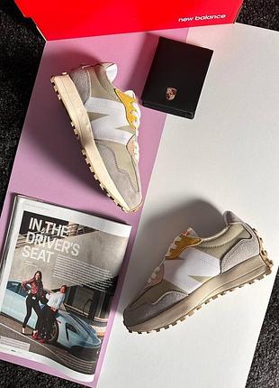 Жіночі кросівки new balance 327 grey olive