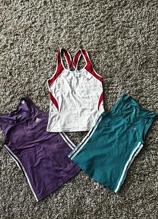 Комплект спортивних топів adidas