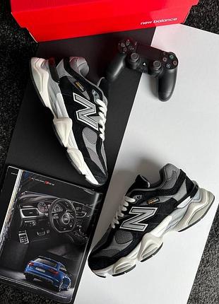 Чоловічі кросівки new balance 9060 grey black white