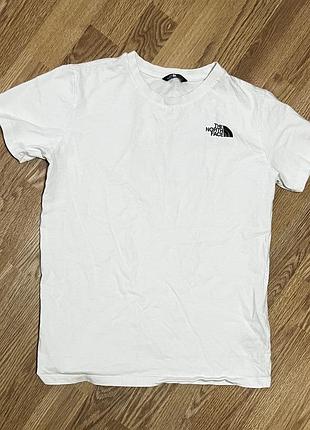 Футболка the north face box logo (оригінал) — розмір s/xs