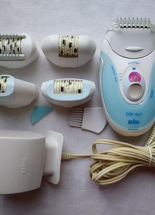 Эпилятор массажер тример braun silk epil xelle 5270 body system.
