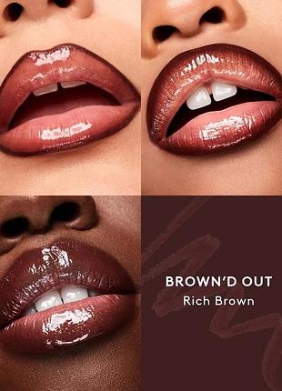Fenty beauty trace’d out longwear waterproof pencil lip liner brown'd out - rich brown