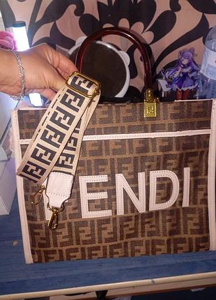Сумка оригінал fendi roma