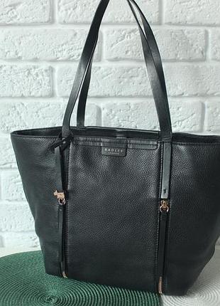 Классирующая сумка тоут radley. натуральная кожа.