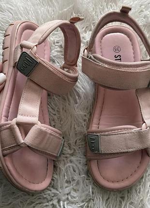 Детские босоножки стиль zara