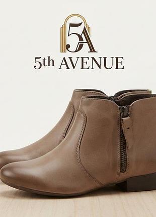 Женские ботинки, осенние челси,натуральные ботинки 5th avenue, македония,р.38