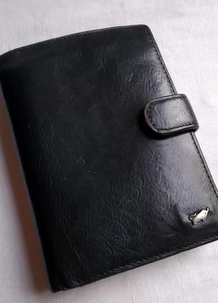 Кожаный кошелек портмоне braun buffel германия.