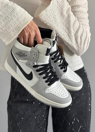 Чоловічі / nike air jordan 1 grey  / люкс якість