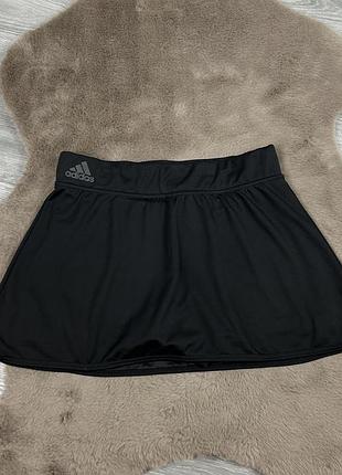 Жіноча оригінальна спортивна тенісна спідниця з шортами adidas