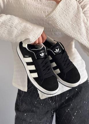 Жіночі кросівки adidas campus 00s black чорні