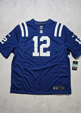 Американский футбол nike andrew luck #12 indianapolis colts nfl game jersey