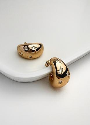 Сережки з медичної сталі