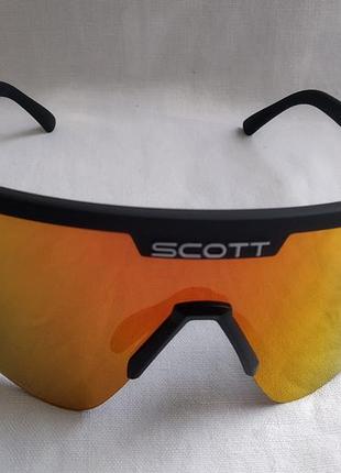 Солнцезащитные спортивные очки scott sport shield италия.