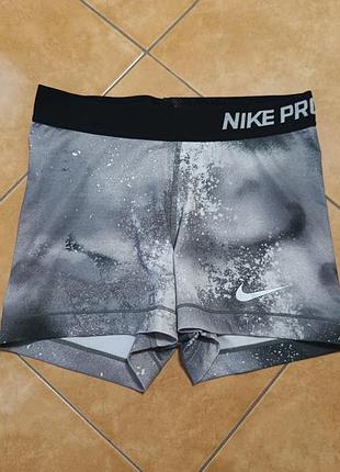 Жіночі спортивні компресійні шорти nike pro