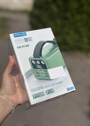 Павербанк konfulon 60000mah a28sq pd30w