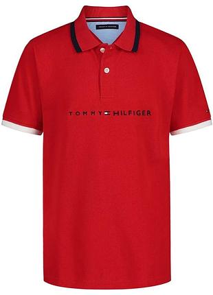 Детская футболка-поло tommy hilfiger