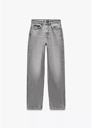 Джинси zara висока посадка