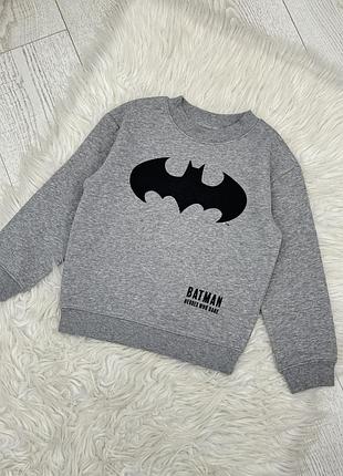 Світшот на флісі h&m, кофта бетмен на хлопчика