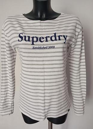 Лонгслив женский р s/m  superdry